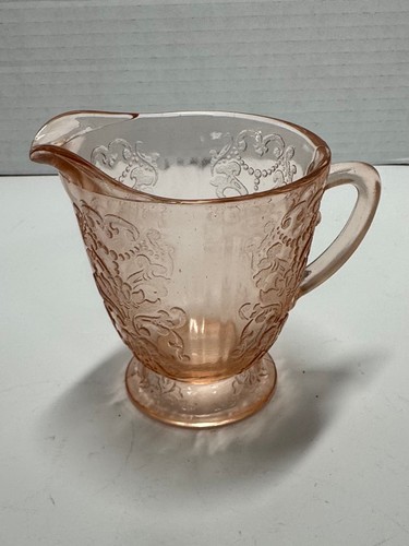 Macbeth-Evans American Sweetheart Pink Footed Creamer