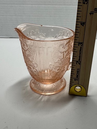 Macbeth-Evans American Sweetheart Pink Footed Creamer - photo 3