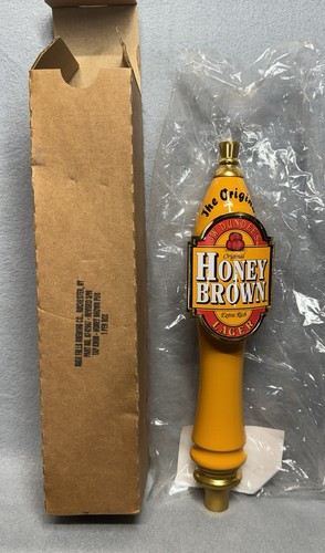 JW DUNDEE'S Honey Brown Lager Beer TAP HANDLE Mancave