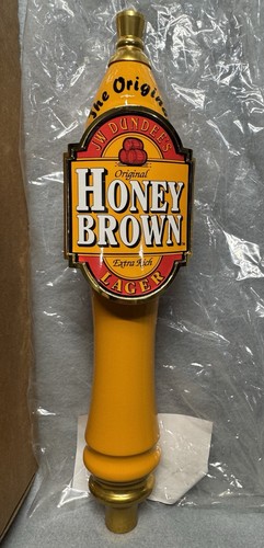 JW DUNDEE'S Honey Brown Lager Beer TAP HANDLE Mancave - photo 2