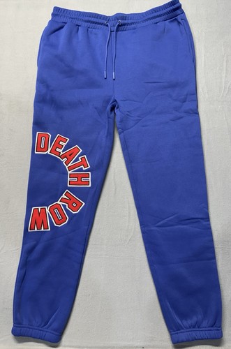 Death Row Records Sweat Pants Blue Size X-Large NWT Men's
