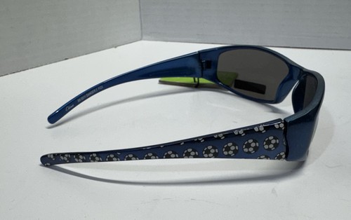 Foster Grant Kids Blue Soccer Sunglasses with Dark Lenses - photo 3