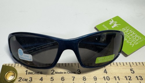 Foster Grant Kids Blue Soccer Sunglasses with Dark Lenses - photo 5
