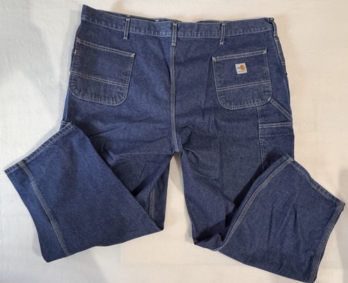 Carhartt FR CAT 2 Denim Work Pants Blue 46x30 Original Fit - photo 3