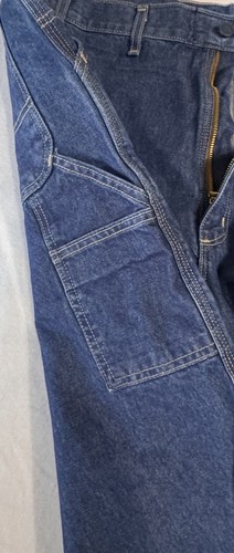 Carhartt FR CAT 2 Denim Work Pants Blue 46x30 Original Fit - photo 5