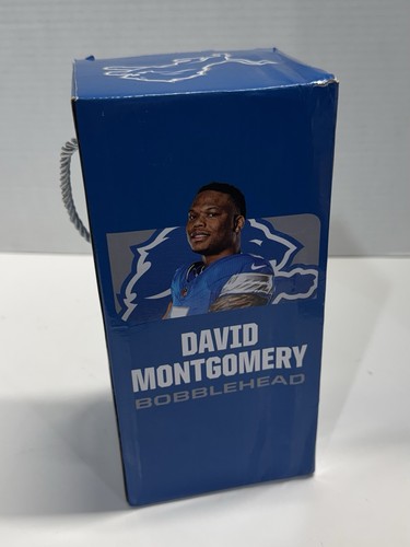 David Montgomery Detroit Lions NFL Bobblehead Figure