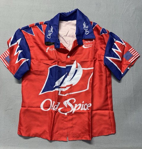Cal Naughton Jr Old Spice Nextel NASCAR Shirt