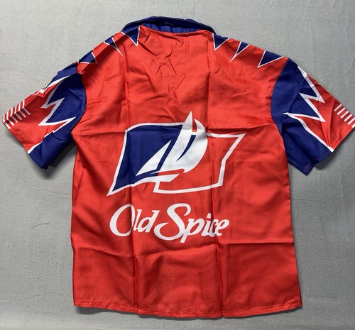 Cal Naughton Jr Old Spice Nextel NASCAR Shirt - photo 2