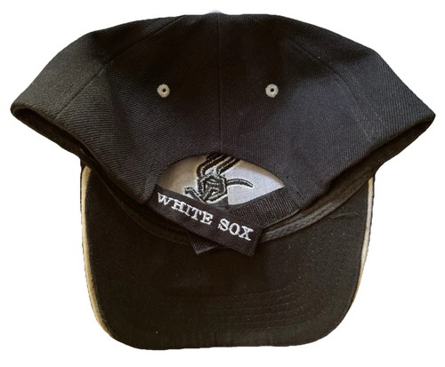 Chicago White Sox MLB Baseball Cap Black Adjustable Team Logo - photo 2