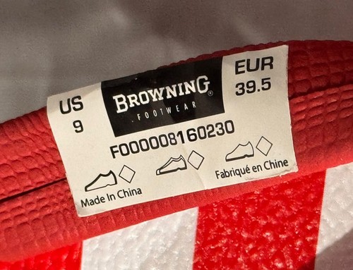 Browning Men's USA Flag Stars Flip Flop Sandals Slip-On US 9 - photo 2