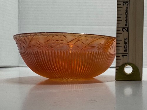 Vintage Imperial Glass Ohio Marigold Carnival Glass Berry Bowl - photo 4