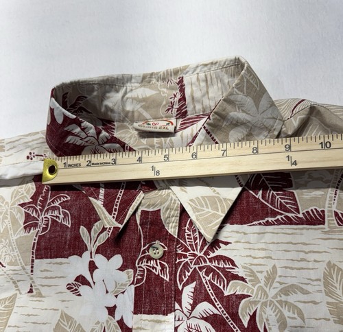1/4 Button Go Barefoot Men's 2XL Hawaiian Shirt - photo 5