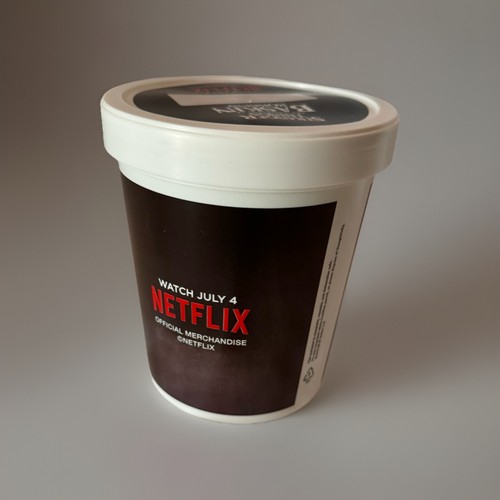 Stranger Things x Baskin-Robbins Netflix Promo Ice Cream Contain - photo 2