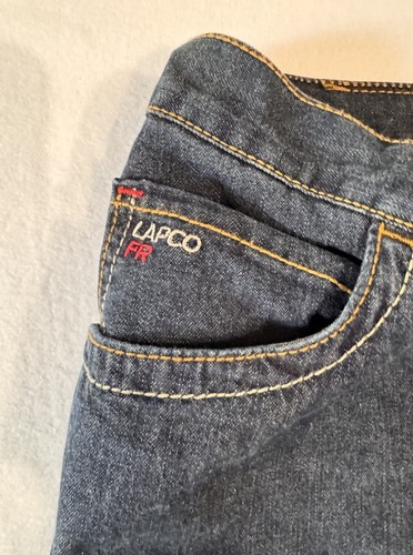 Lapco FR Flame Resistant Denim Work Pants 46x30 Blue Cotton - photo 4