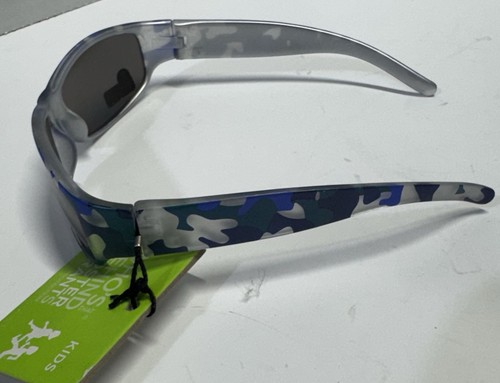 Foster Grant Kids Blue Camo Sunglasses with Dark Lenses - photo 2