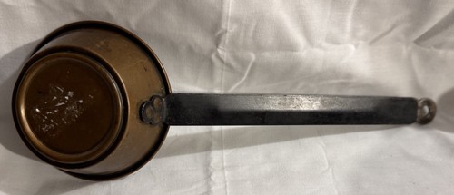 Vintage Original Enamel Metal Saucepan 6 oz Brown/Black - photo 3