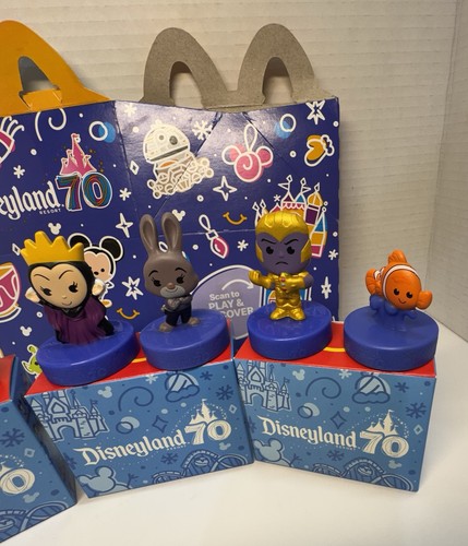 New McDonald’s Disneyland 70th Anniversary Happy Meal Toy Lot of - photo 3