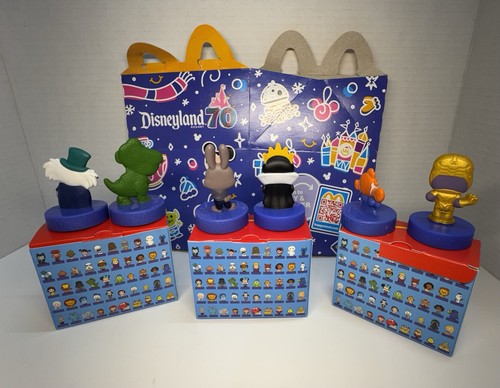New McDonald’s Disneyland 70th Anniversary Happy Meal Toy Lot of - photo 5