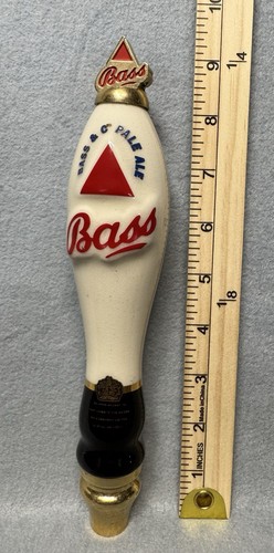Vintage Ceramic Bass Pale Ale Beer Tap Handle - photo 3