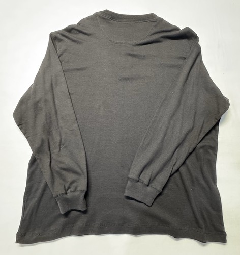 Vintage Basic Additions Mens Shirt Size 2X BLACK Lightweight - photo 2