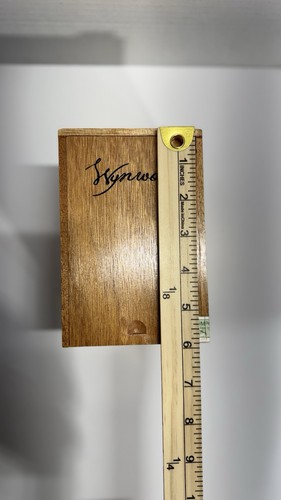 Wynwood Wooden Cigar Box Slide Lid, 2012 Marked, 46 x 5 1/2" - photo 5