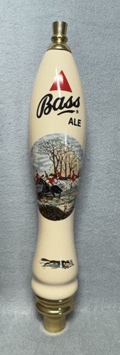 Vintage BASS ALE Ceramic Draught Beer Tap Handle 12” - photo 3