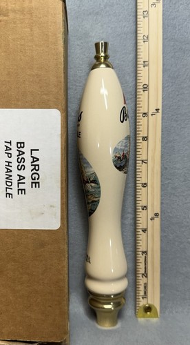 Vintage BASS ALE Ceramic Draught Beer Tap Handle 12” - photo 4