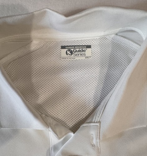 Gander Mountain Guide Series Men's Bright White Polo 3XLT - photo 3