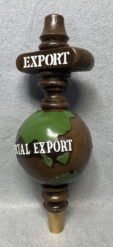 Vtg Special Export World Globe Draft Beer Tap Handle 9” - photo 2