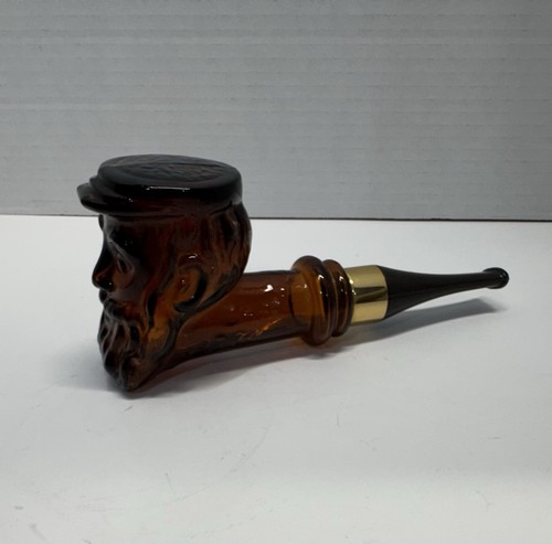 Avon Collector's Pipe Decanter Deep Woods After Shave 3 oz Empty