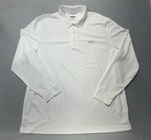 XL - Men - Greg Norman Play Dry Long Sleeve Golf Polo Shirt