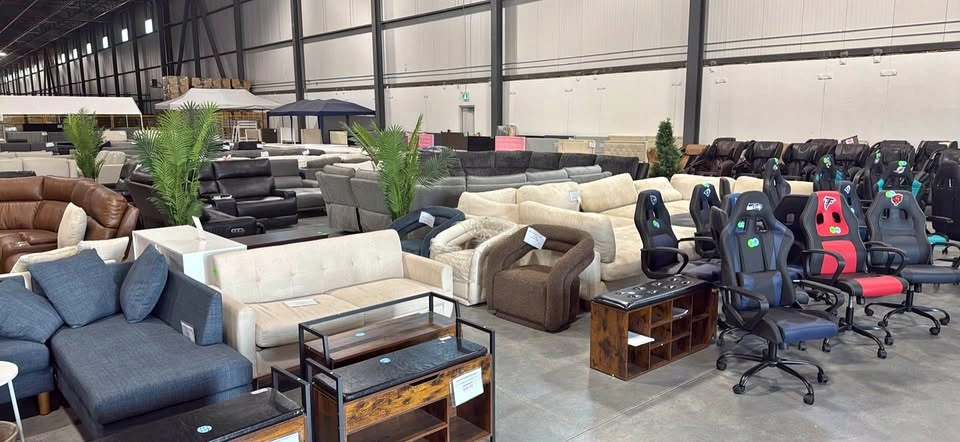 Furniture store! All sorts of furniture