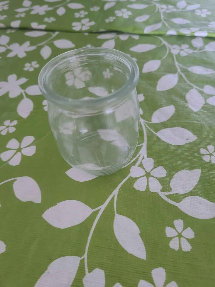 Small Clear Glass Jar. 12 in total. $1 each - photo 5