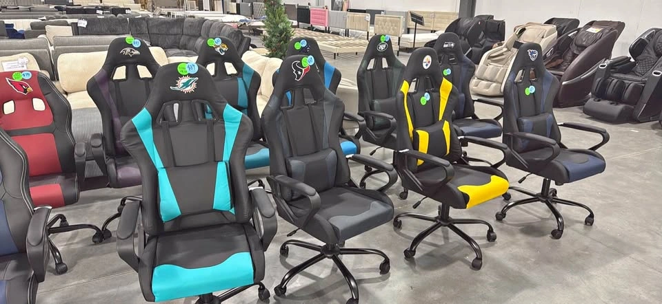 NFL Gaming chairs with support pillow