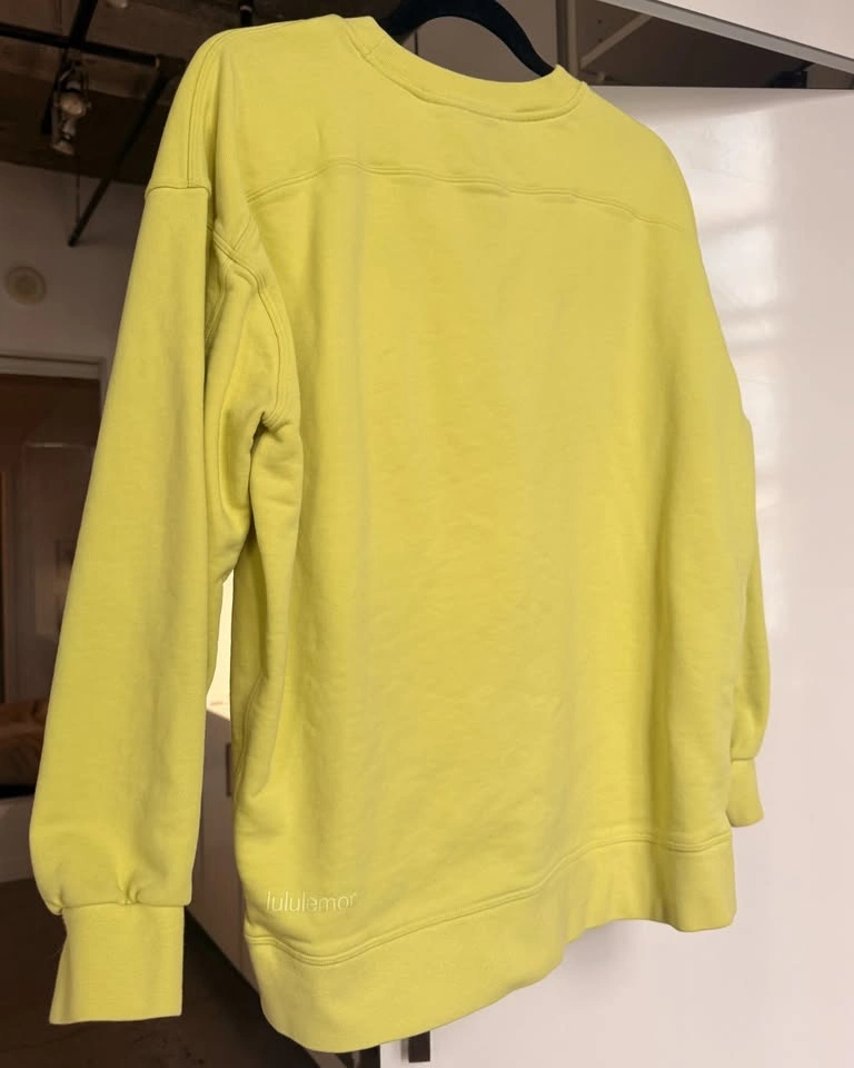 Lululemon Neon Yellow Pullover Sweater - photo 2