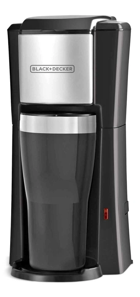Black+Decker Single-Serve Coffee Maker with Travel Mug