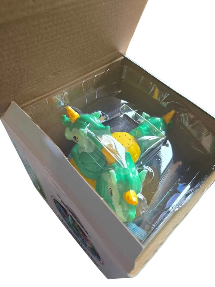 Water Spray Unicorn Sprinkler Toy – Triple Head Outdoor Kids - photo 5