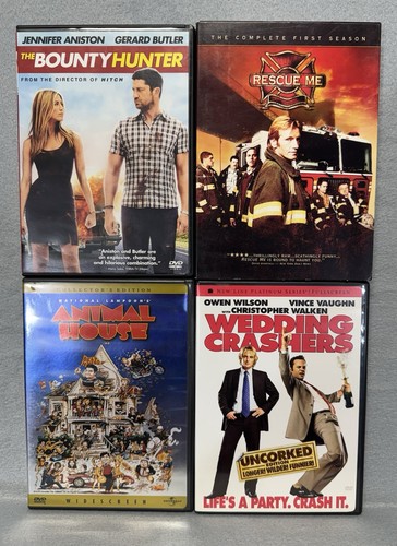 Lot Of 4 Comedy DVDs Including Rescue Me Complete Season