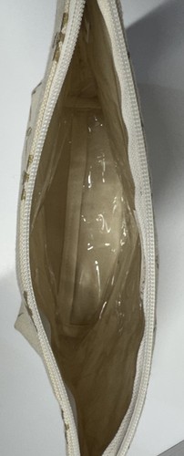 Shiraleah Cream Cosmetic Pouch with Gold Bee Print - photo 3