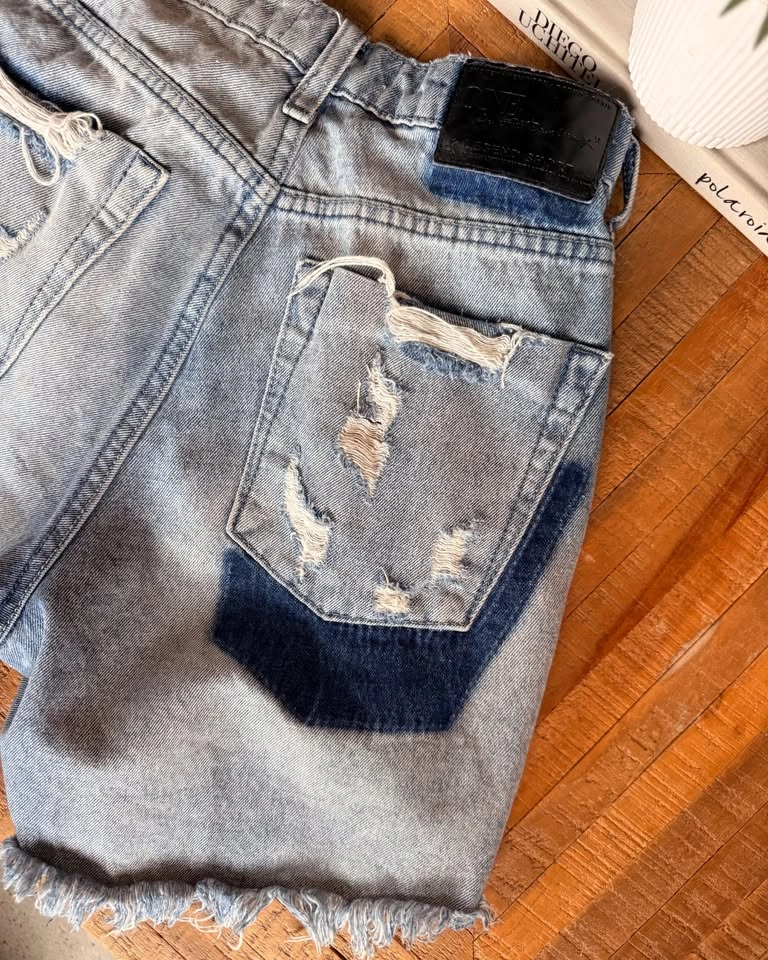 One Teaspoon Legend Long Denim Shorts – Size 25 - photo 4