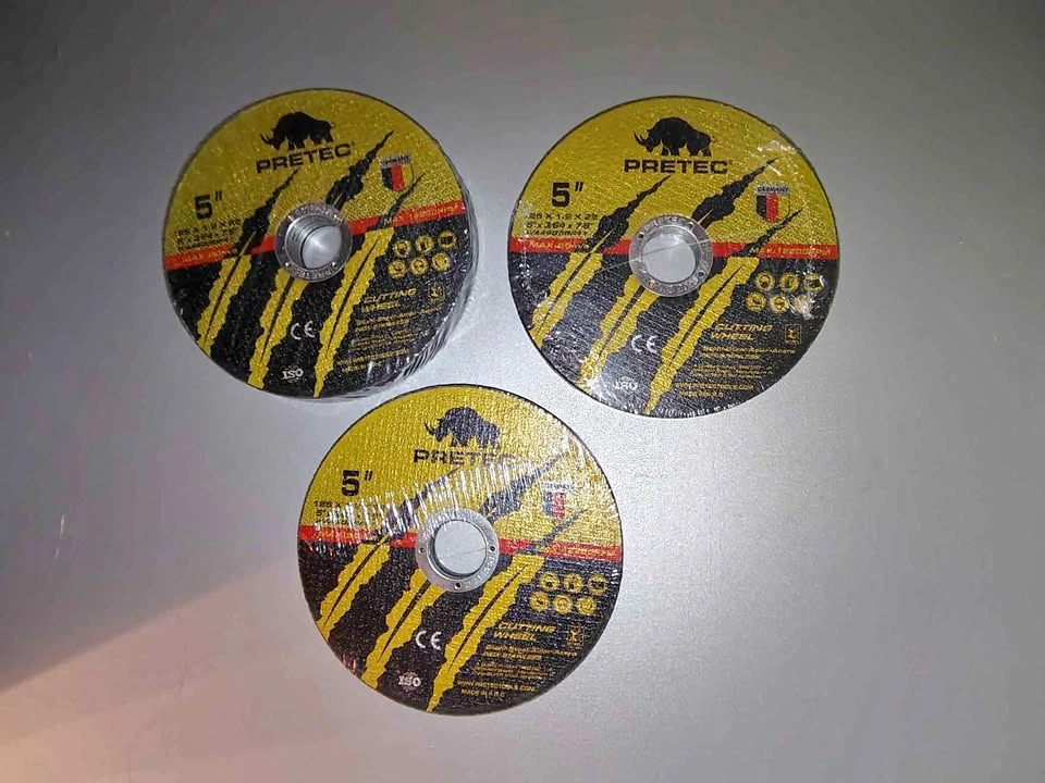 5" Pretec Cutting Wheels / Discs for Angle Grinders (3 packs of