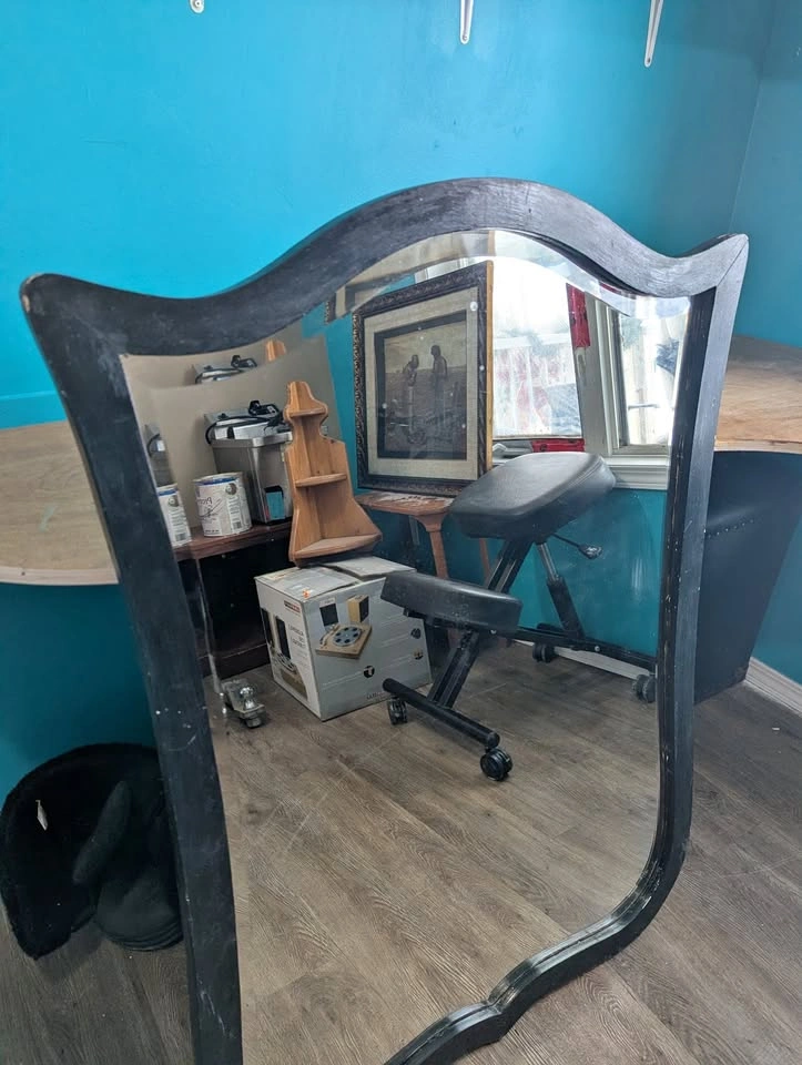 Antique Cheval Mirror