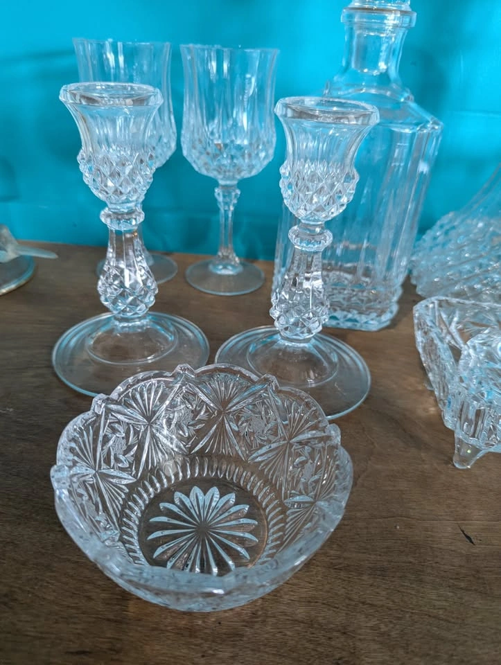 Vintage French Lead Crystal Barware Set by Cristal d'Arques - photo 2