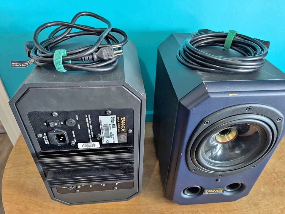 Pair of Tannoy System 600A Active Studio Monitors