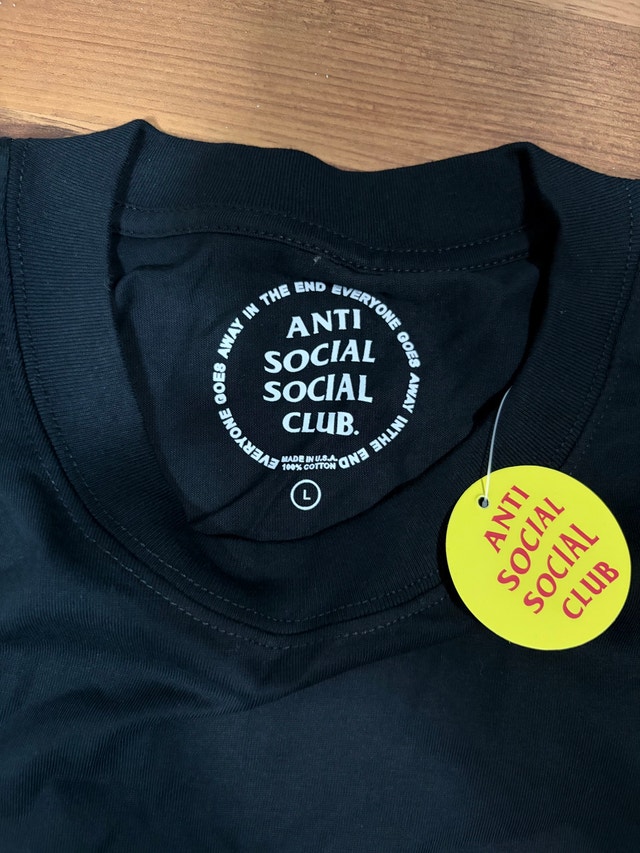 Anti Social Social Club Black T-Shirt - photo 5