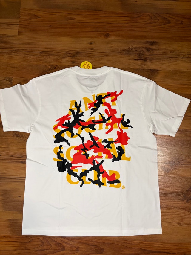 Anti Social Social Club Camo Logo T-Shirt - photo 2