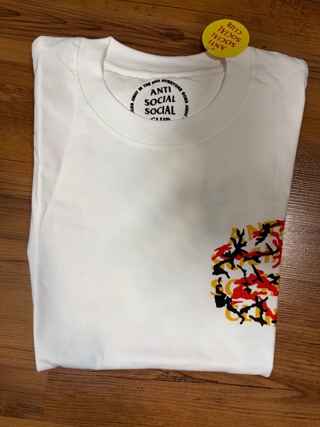Anti Social Social Club Camo Logo T-Shirt - photo 4