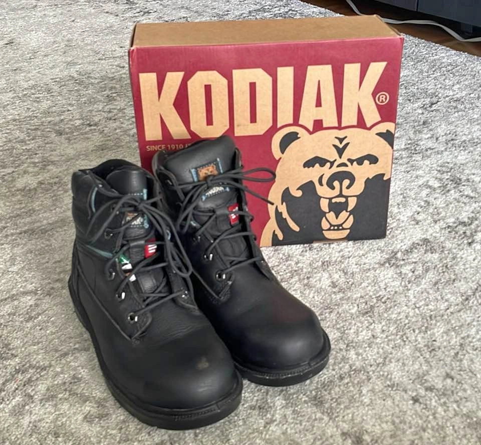 Kodiak Black Work Boots Women’s Size 8