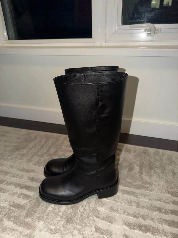 Steve Madden Riggs Wide Calf Black 7.5 - photo 2