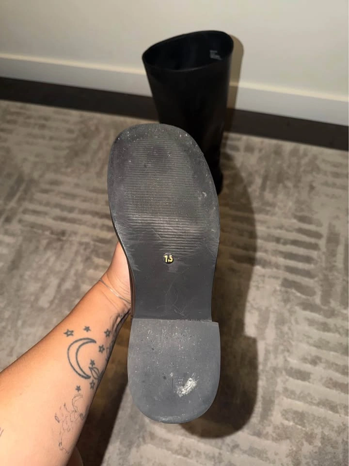 Steve Madden Riggs Wide Calf Black 7.5 - photo 3
